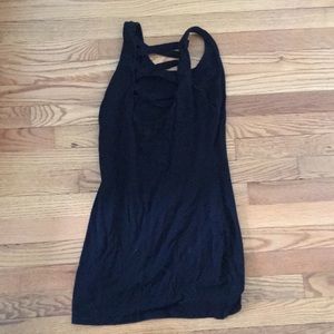 Bodycon cotton Forever 21 criss cross back dress
